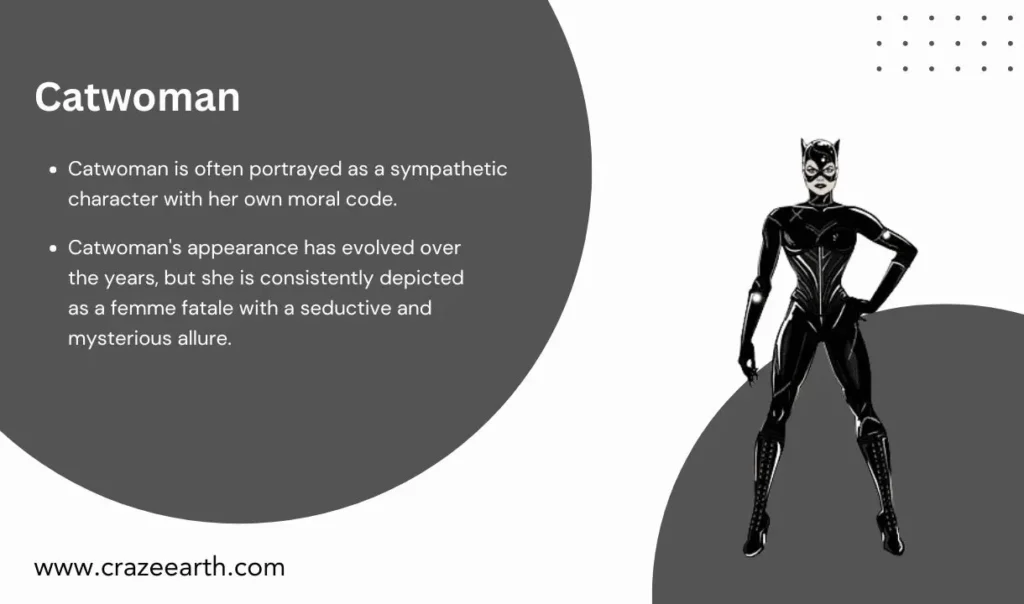 catwoman character facts