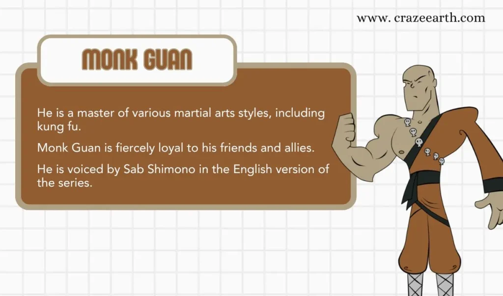 monk guan facts