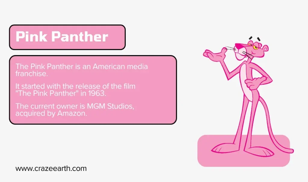 pink panther facts