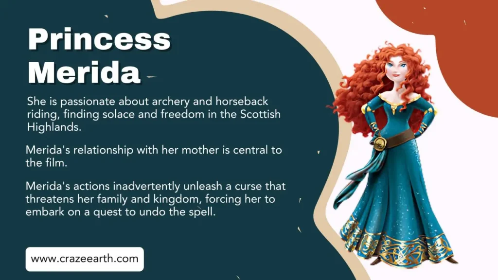 princess merida character facts