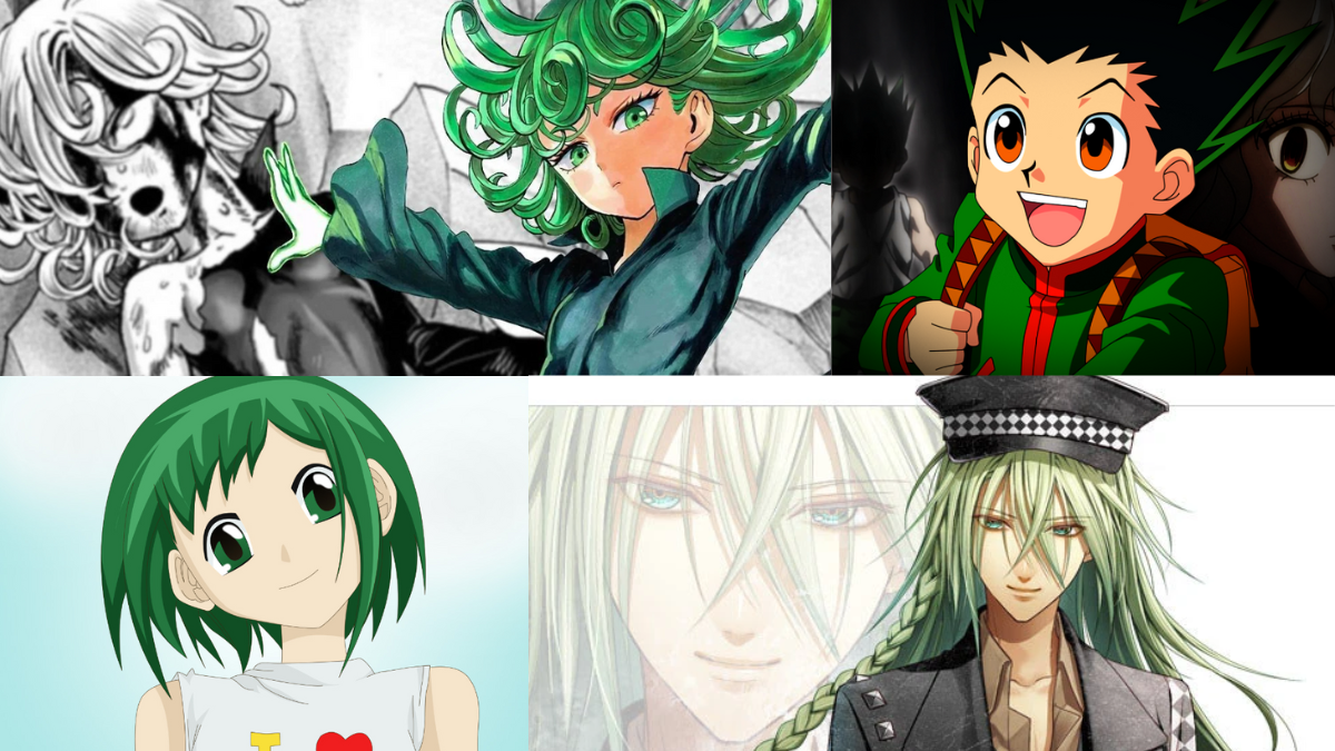 Top 12 Anime Characters with Green Hair, Ranked