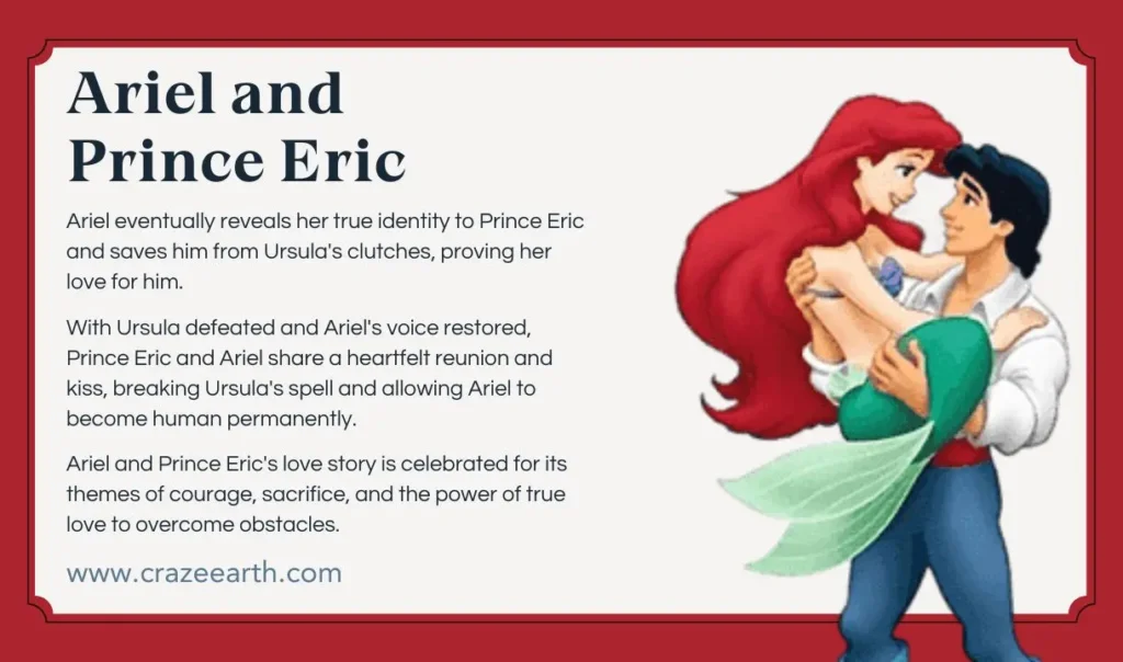 ariel and prince eric facts