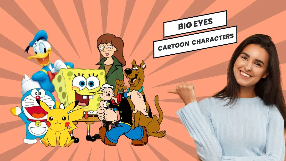 cartoon characters with big eyes