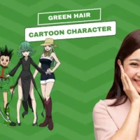 anime characters with green hair
