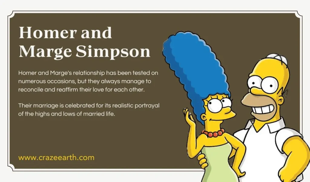 homer and marge simposon facts