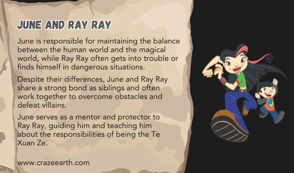june and ray ray facts