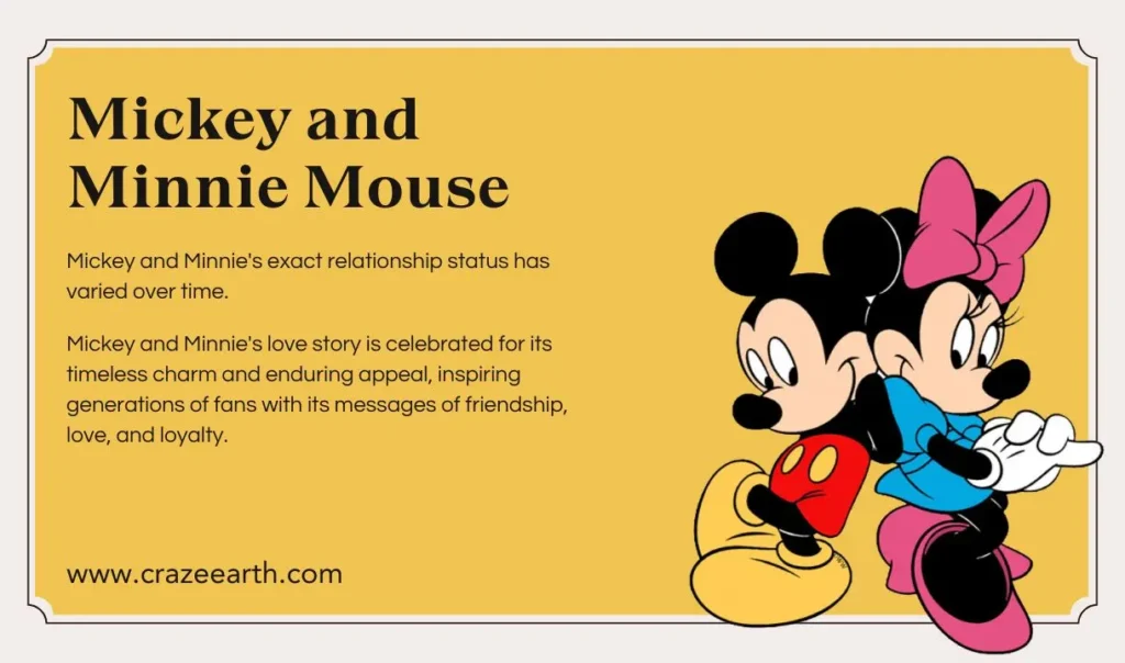 mickey and minnie mouse facts