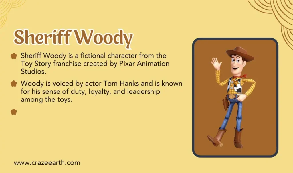 sheriff woody character facts