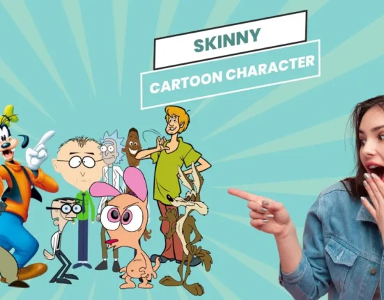 skinny cartoon characters