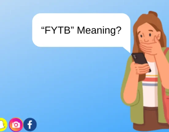 a girl thinking fytb meaning in texting