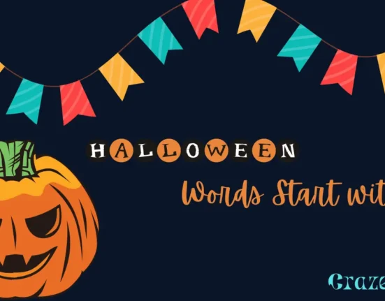 a list of halloween words start with f from craze earth