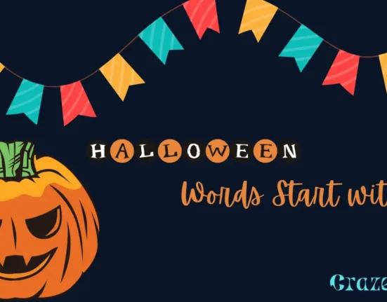 a list of halloween words start with L from craze earth