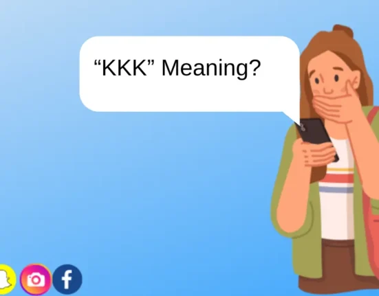 a girl thinking "kkk" meaning in texting