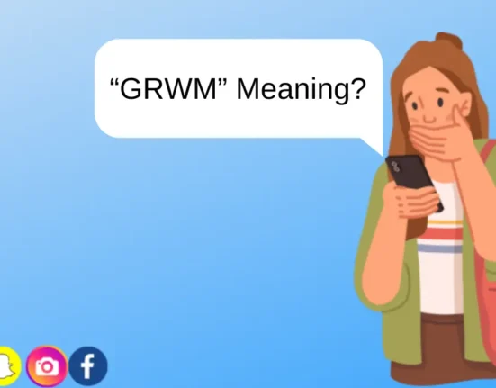 a girl thinking grwm meaning in texting