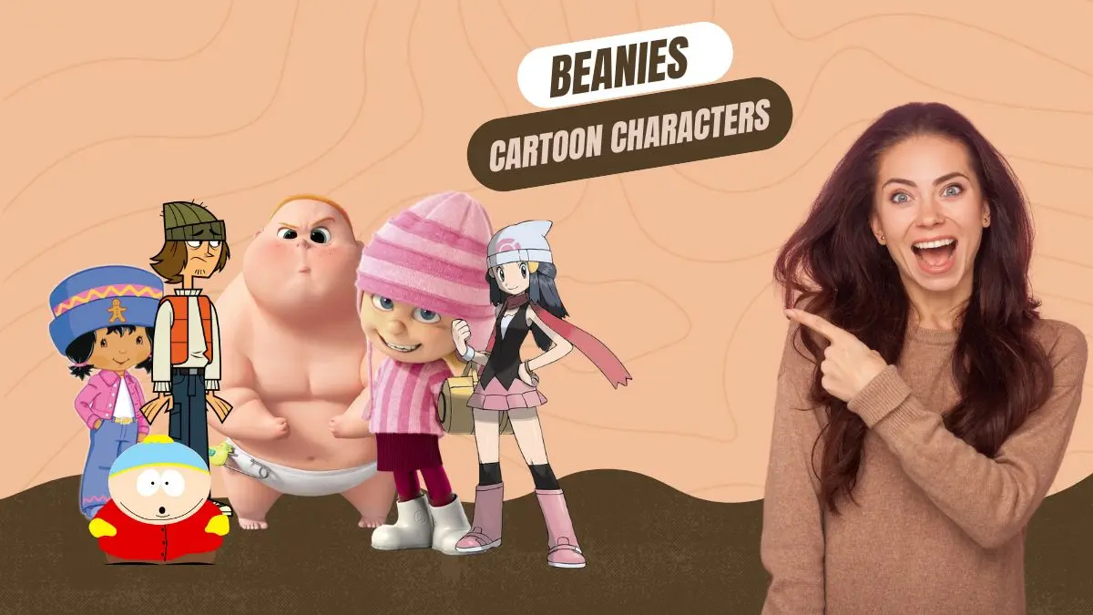 cartoon characters with beanies