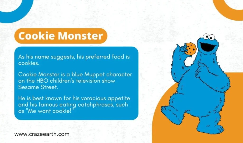 cookie monster facts