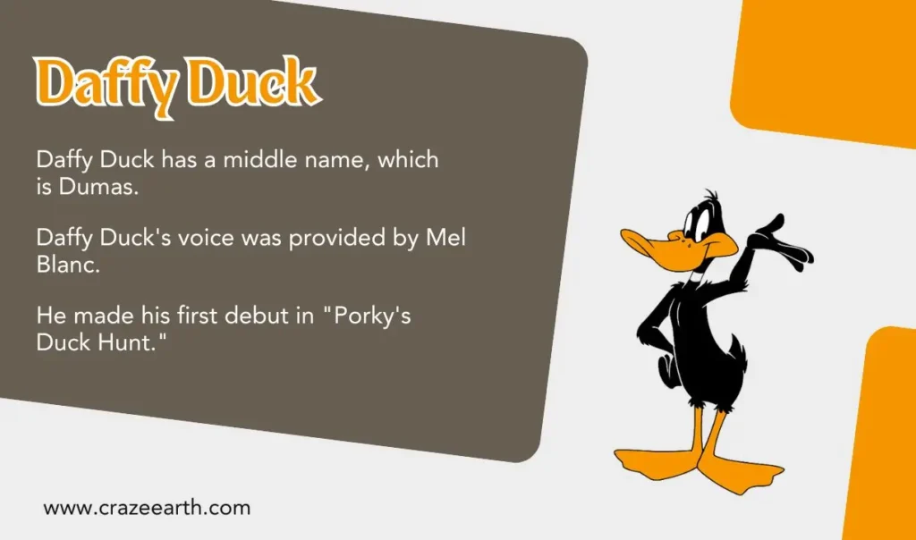 daffy duck facts