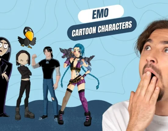 emo cartoon characters