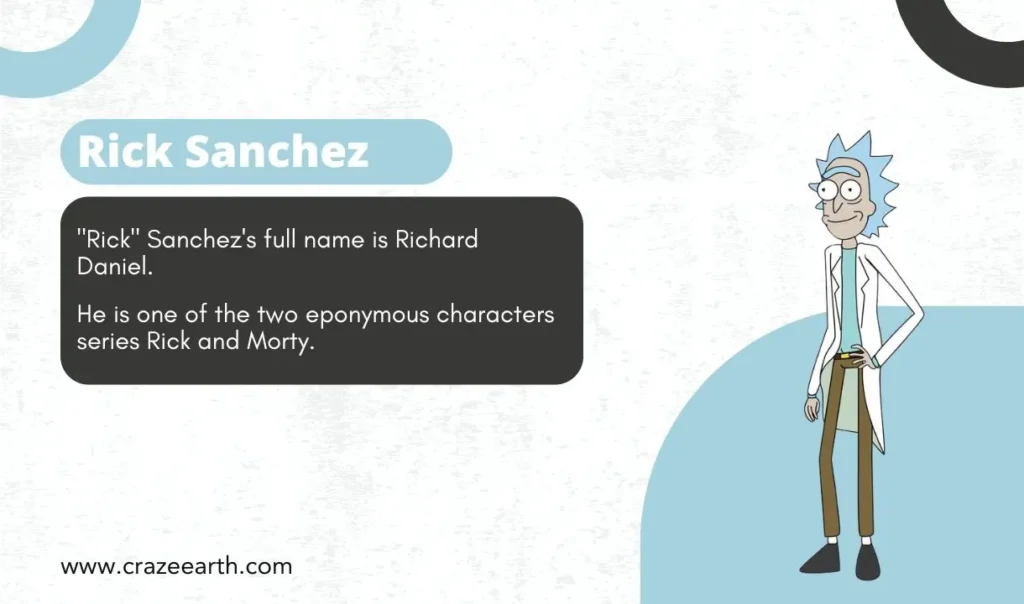 rick sanchez character facts